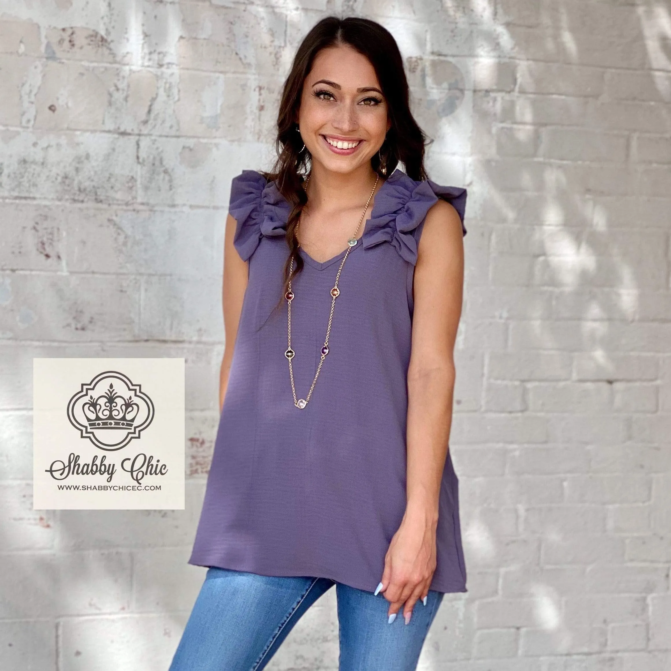 Belinda's Sister Top - Muted Lilac