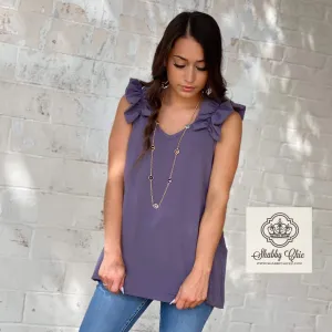Belinda's Sister Top - Muted Lilac