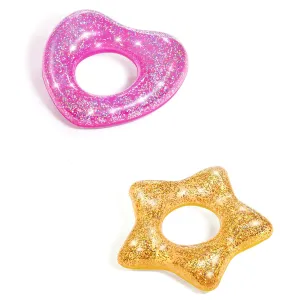 Bestway 36"/91CM Glitter Fusion Swim Ring (Contents:1 swim ring.)