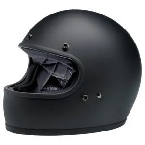 Biltwell Gringo ECE Helmet (Flat Black) SMALL