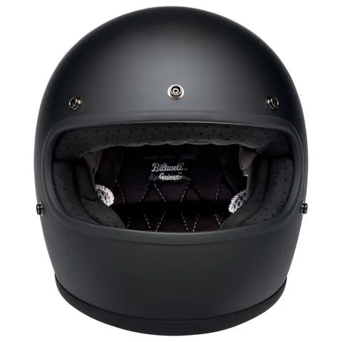Biltwell Gringo ECE Helmet (Flat Black) SMALL