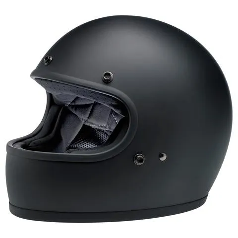 Biltwell Gringo ECE Helmet (Flat Black) SMALL