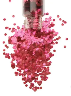 Bio Glitter - Blush Red