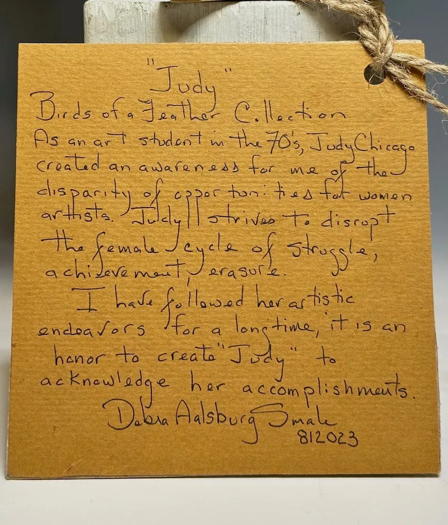 BIRDS OF A FEATHER SERIES - "JUDY"  DS812023