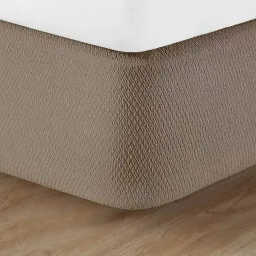 BKF Collection Knitted Box Spring Covers 2 PK