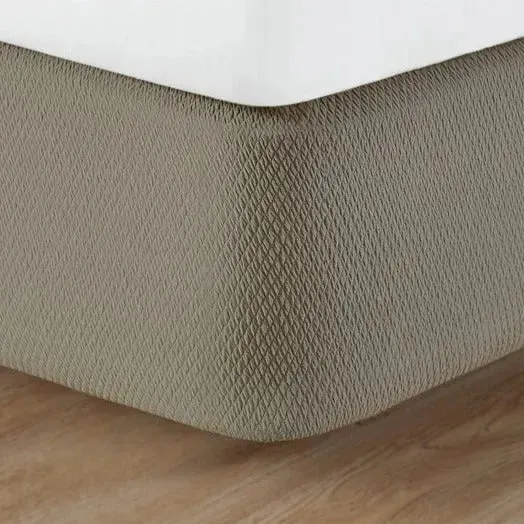BKF Collection Knitted Box Spring Covers 2 PK