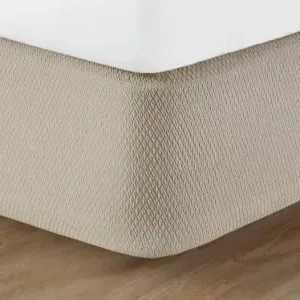 BKF Collection Knitted Box Spring Covers 2 PK
