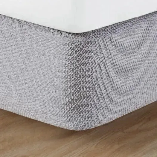 BKF Collection Knitted Box Spring Covers 2 PK