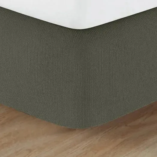 BKF Collection Knitted Box Spring Covers 2 PK
