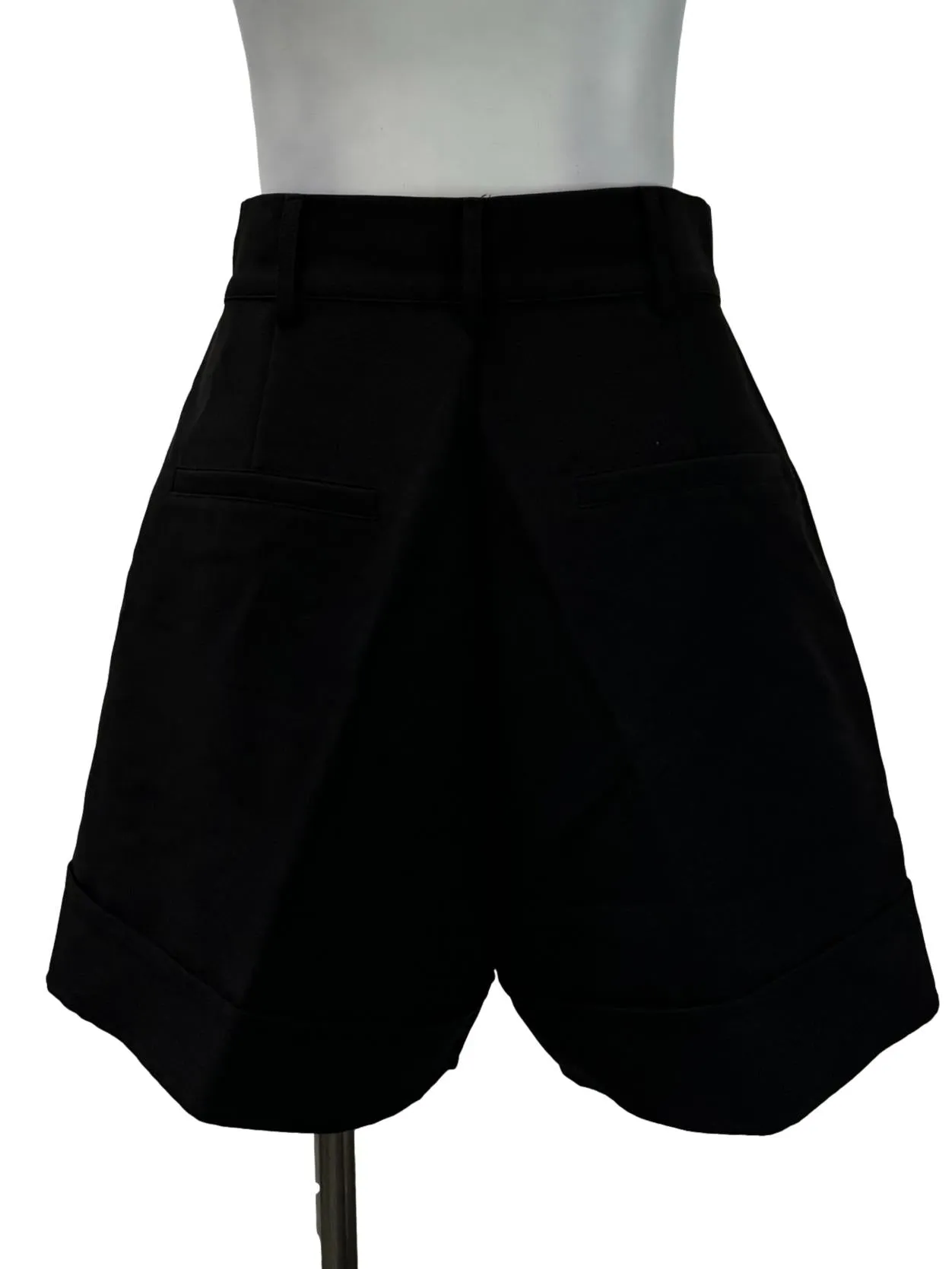 Black Basic Shorts