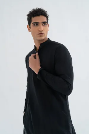 Black Traditional Kurta