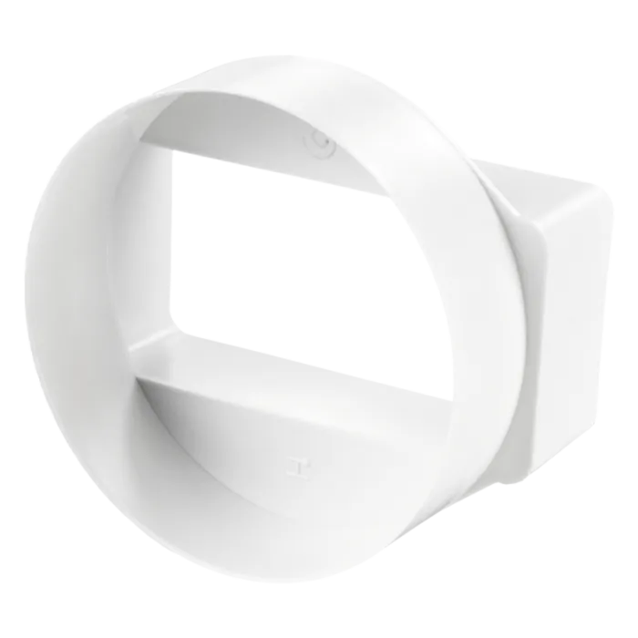 Blauberg Flat Plastic Ducting Short Transformer 110x54 - 100mm
