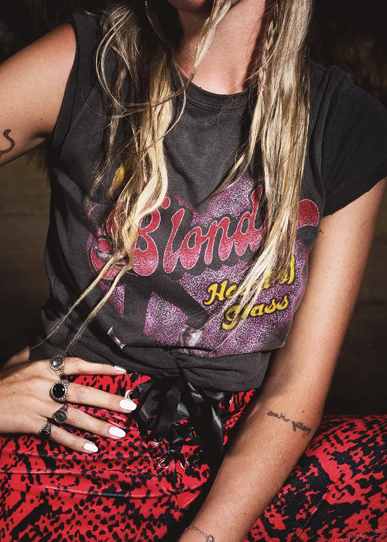 Blondie Heart of Glass Band Shirt by Junk Food