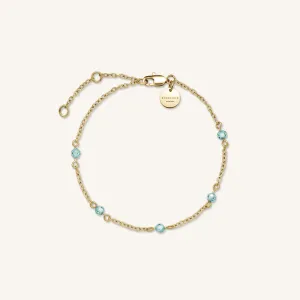Blue Stone Bracelet