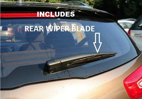 Bmw 3 Series/M3 E36 Compact 1994-2001 Xtremeauto® Front/Rear Window Windscreen Replacement Wiper Blades