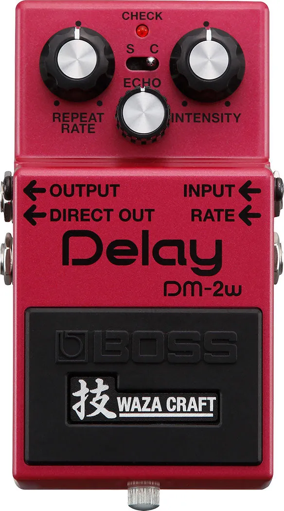 Boss DM-2W Delay WAZA CRAFT Compact Pedal