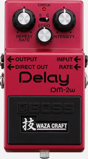 Boss DM-2W Delay WAZA CRAFT Compact Pedal