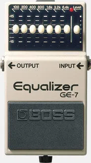 Boss GE-7 Equalizer Compact Pedal