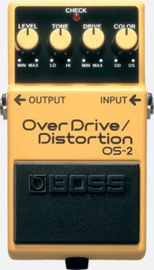 Boss OS-2 Overdrive/Distortion Compact Pedal
