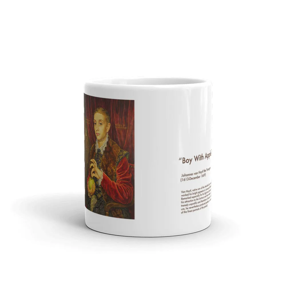 Boy With Apple Mug