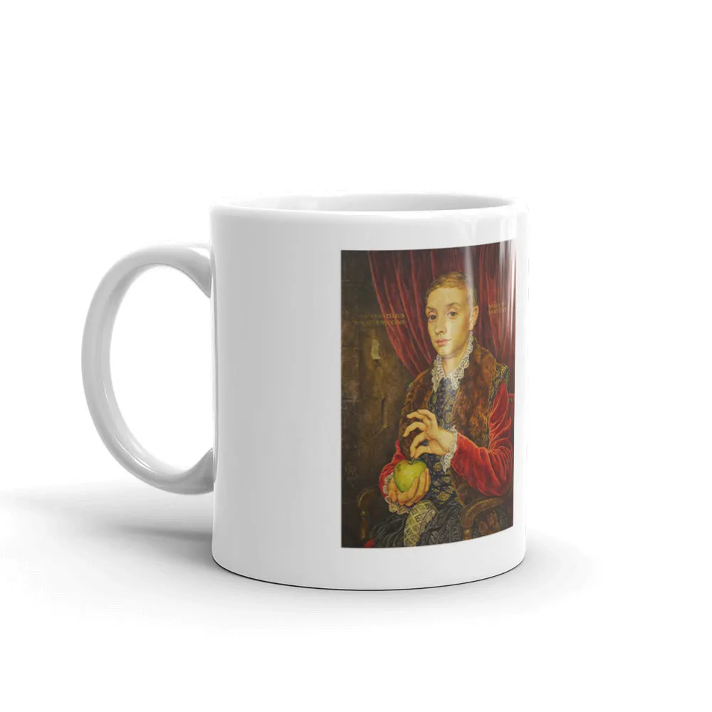 Boy With Apple Mug