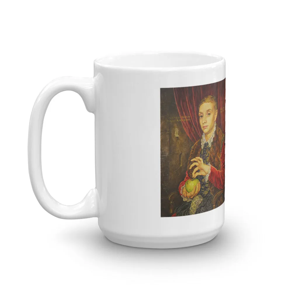 Boy With Apple Mug