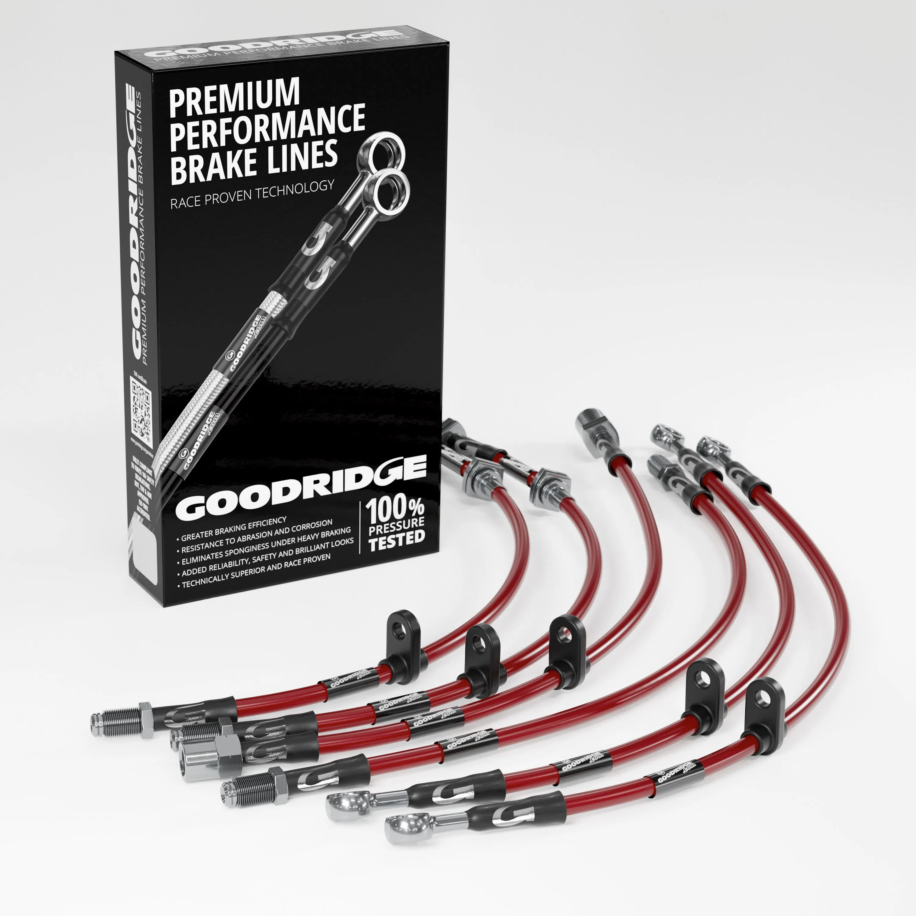 BRAKE HOSE KIT FOR BMW 3 SERIES E36 316I 1.6 COMPACT NON-ABS / DRUM 1994-1998