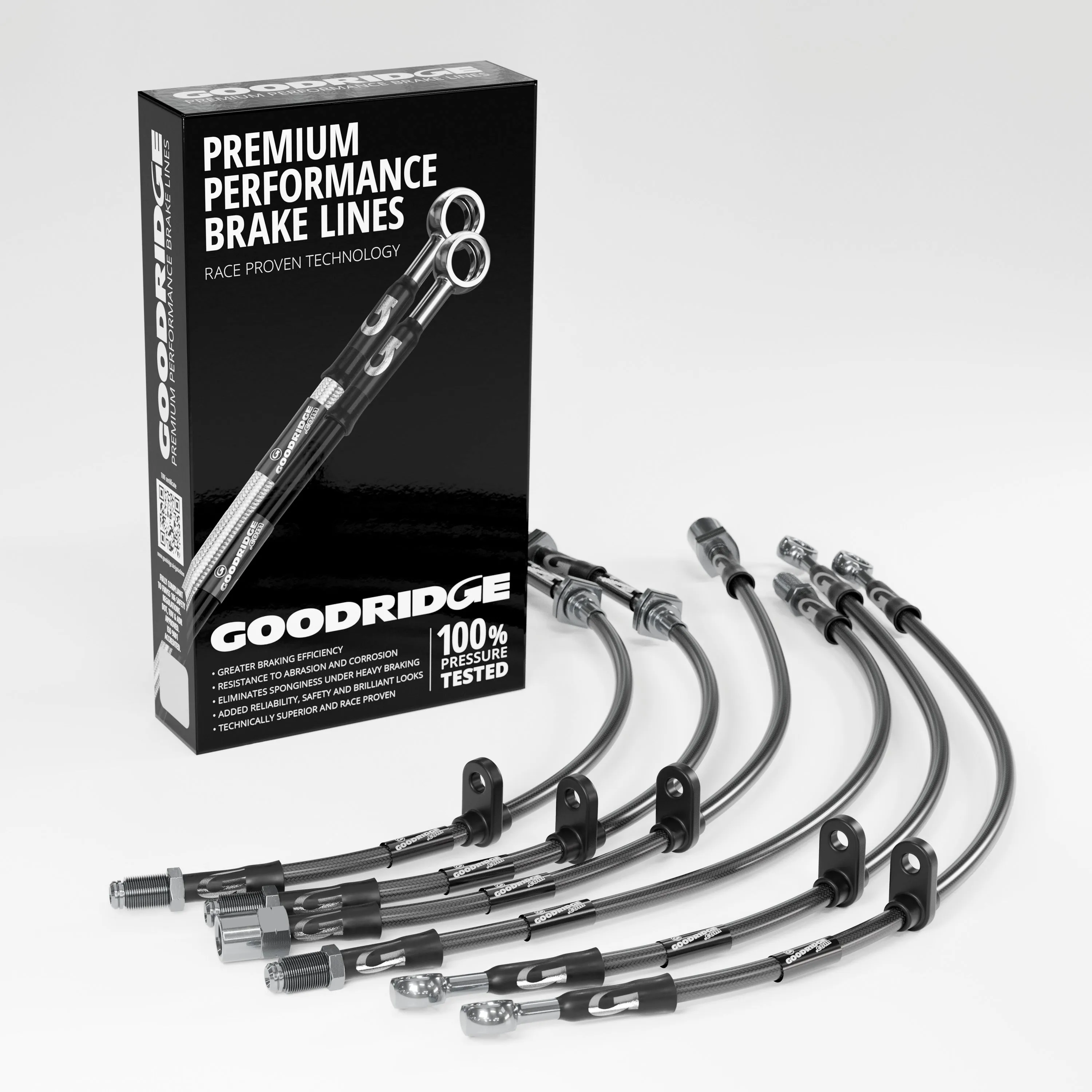 BRAKE HOSE KIT FOR BMW 3 SERIES E36 316I 1.6 COMPACT NON-ABS / DRUM 1994-1998