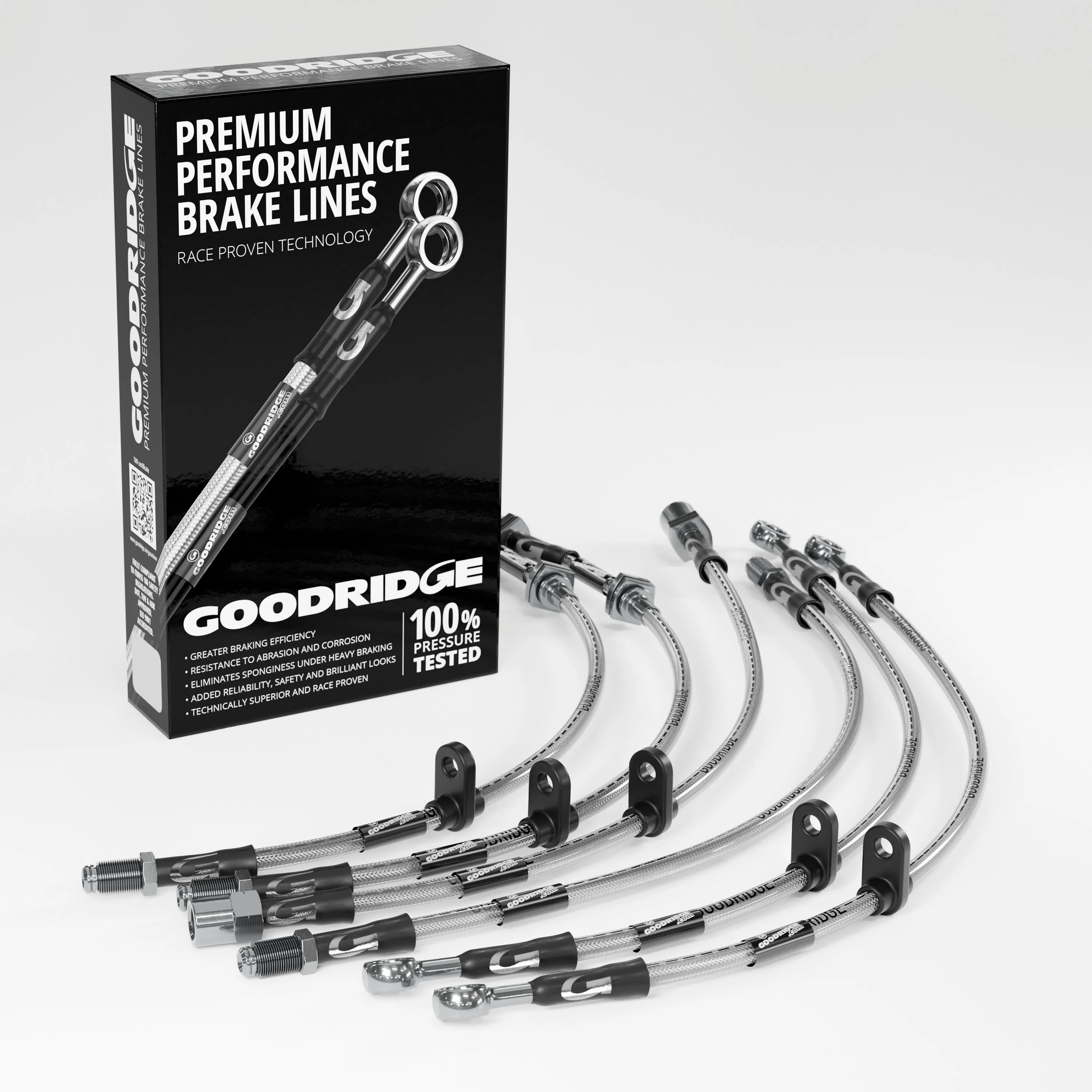 BRAKE HOSE KIT FOR BMW 3 SERIES E36 316I 1.6 COMPACT NON-ABS / DRUM 1994-1998