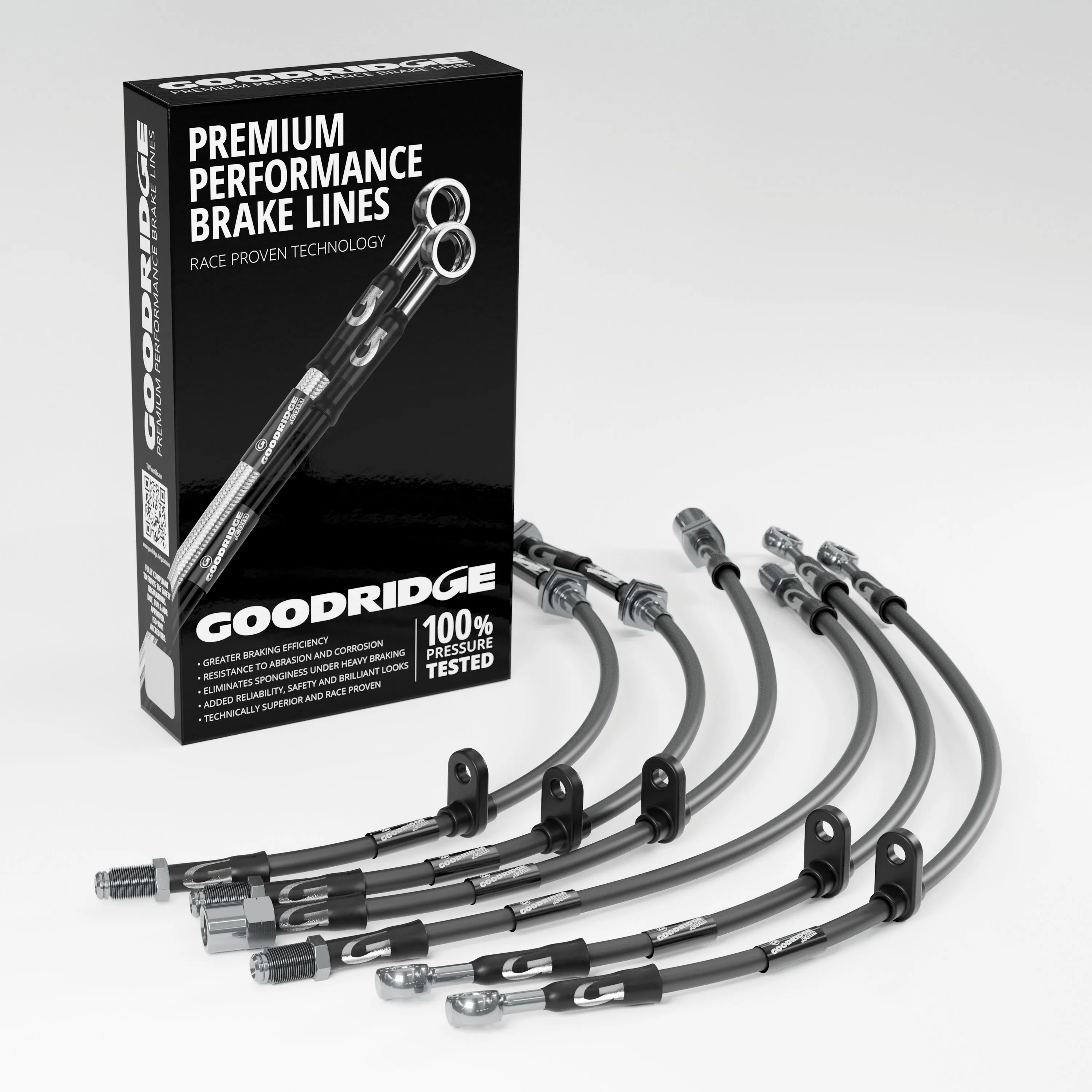 BRAKE HOSE KIT FOR BMW 3 SERIES E36 316I 1.6 COMPACT NON-ABS / DRUM 1994-1998