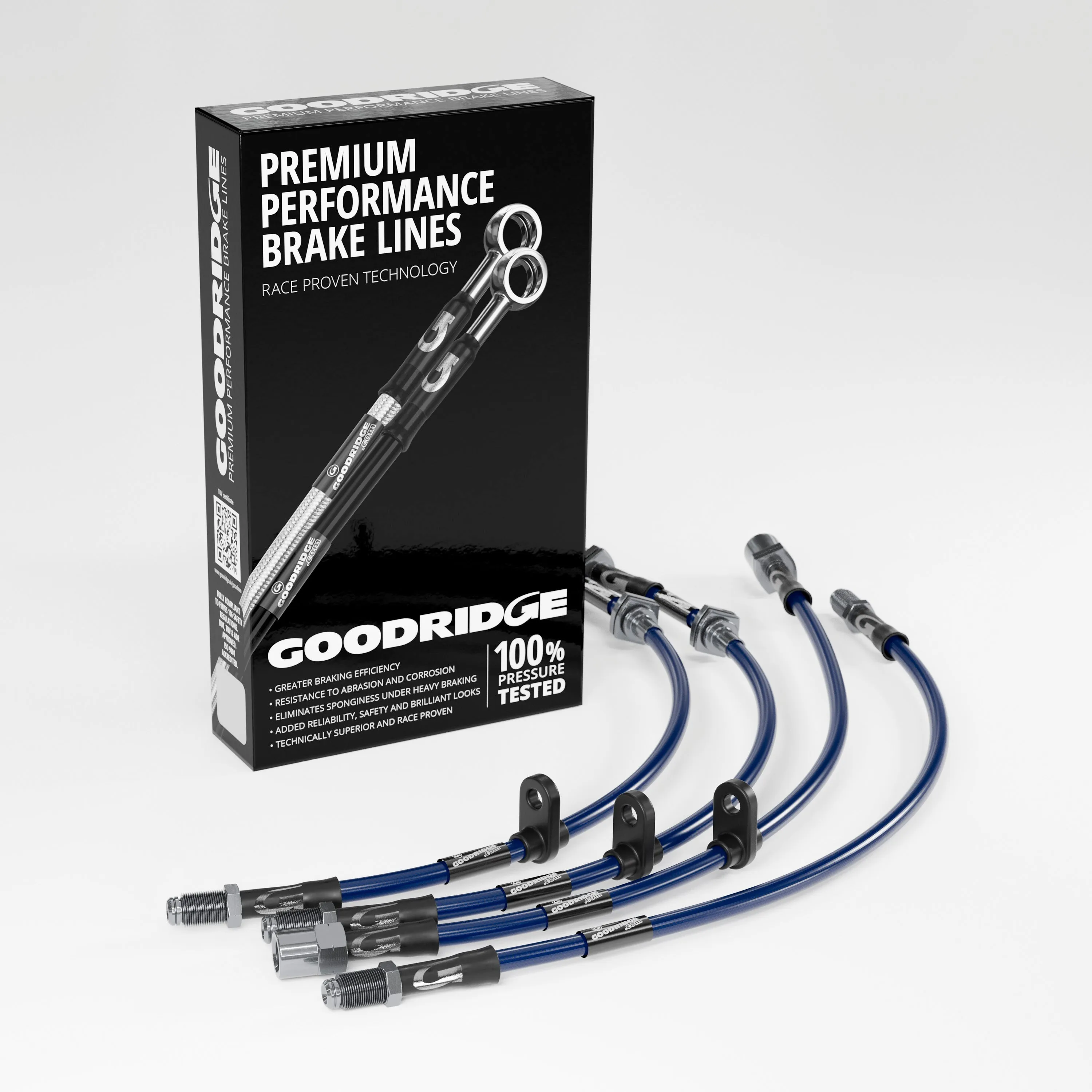 BRAKE HOSE KIT FOR BMW 3 SERIES E46 318TI COMPACT 2001-