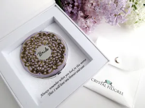 Bridal Vintage Compact Mirror