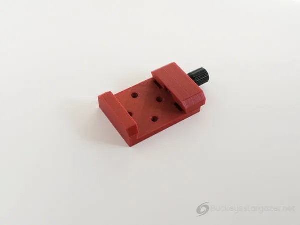 Buckeye Stargazer 3D-Printed Mounting Bars, Saddles, and Tripod Clips