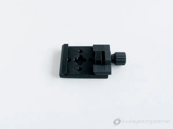 Buckeye Stargazer 3D-Printed Mounting Bars, Saddles, and Tripod Clips