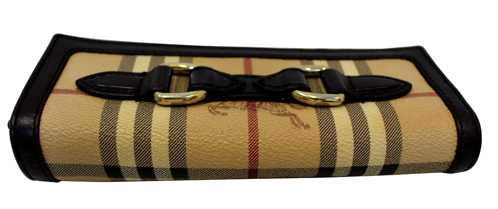 BURBERRY Haymarket Check Molly Wallet