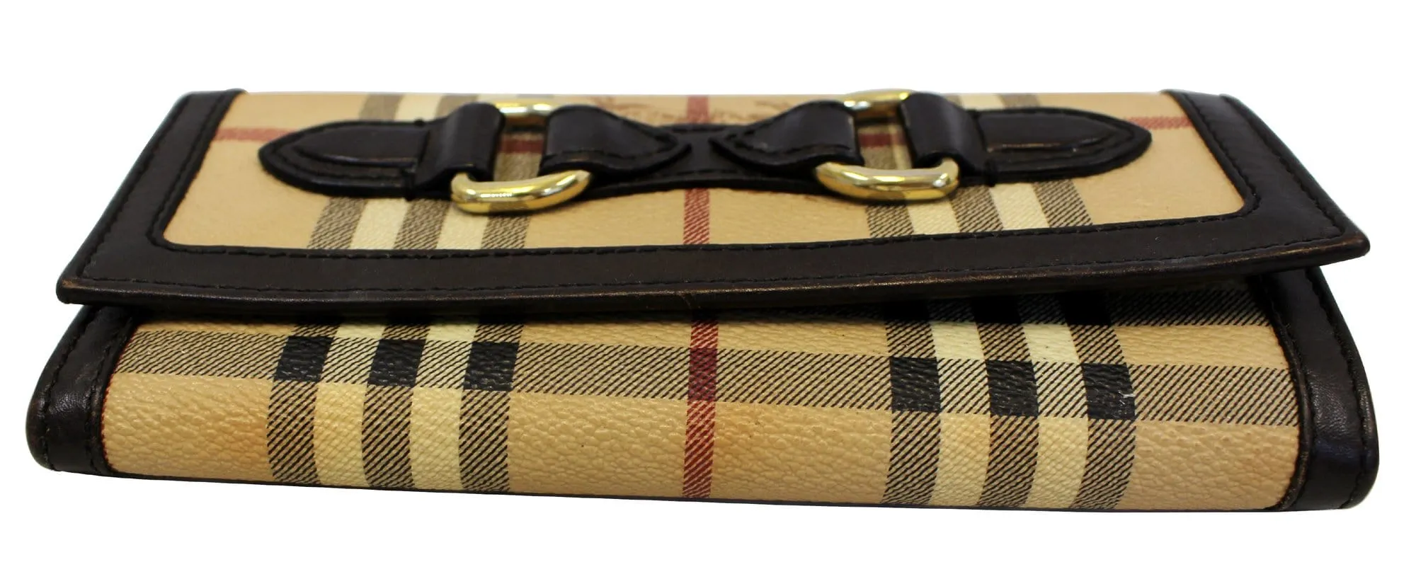 BURBERRY Haymarket Check Molly Wallet