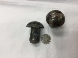 Carved Stone Mushroom