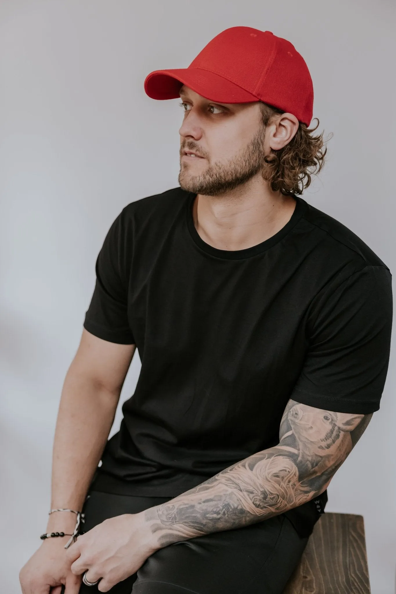 CASQUETTE BASIC -ROUGE-