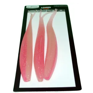 Catch 10" Black Label Livies Softbait Shady Lady UV   Glow 3 Pack