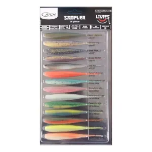 Catch Black Label 5 inch Soft Bait Sampler Pack