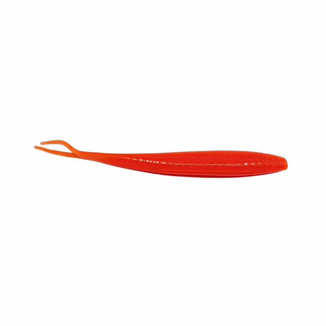 Catch Black Label Livies Softbait 5 or 7" Jerkshad - Orange Ochre