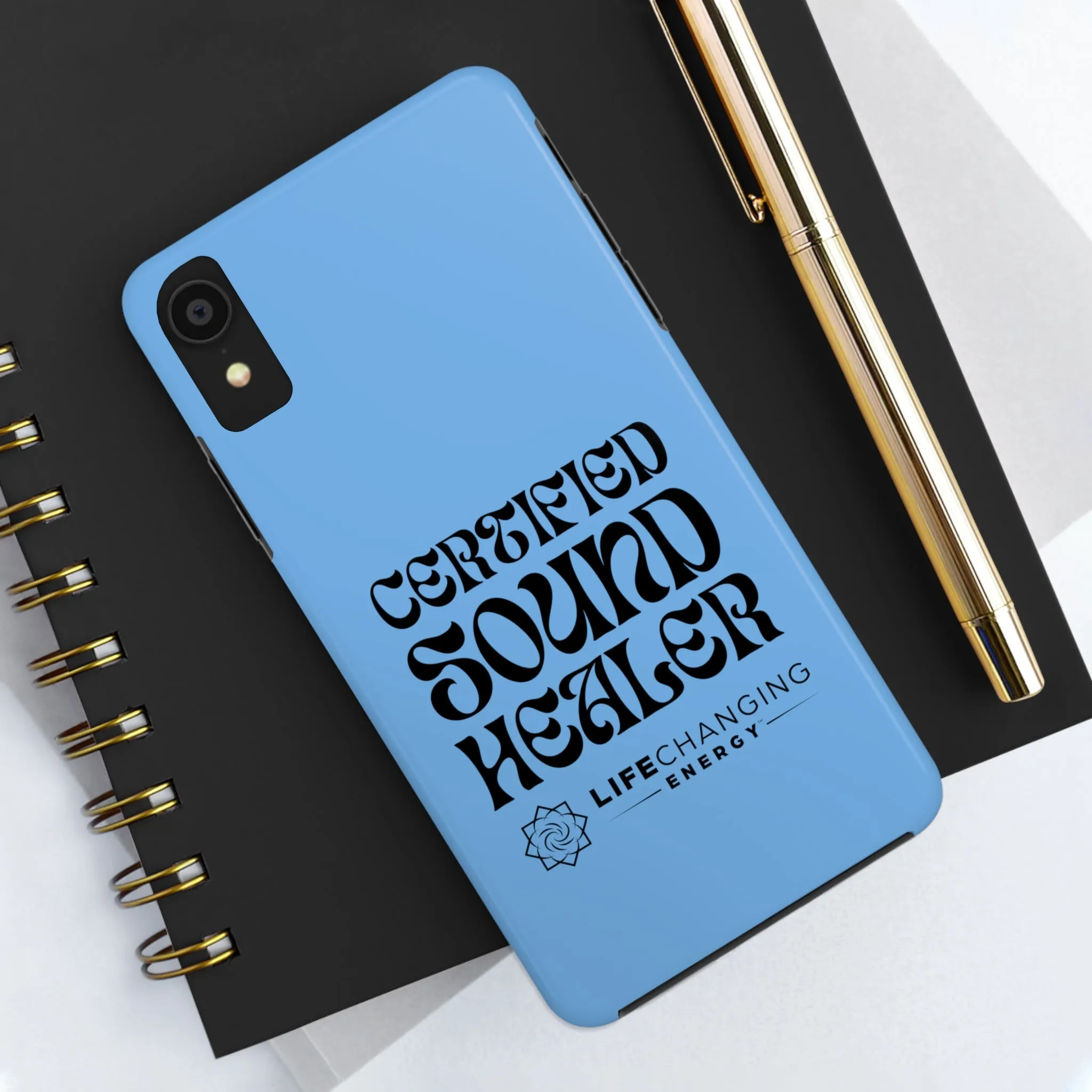 Certified Sound Healer Phone Case - Blue