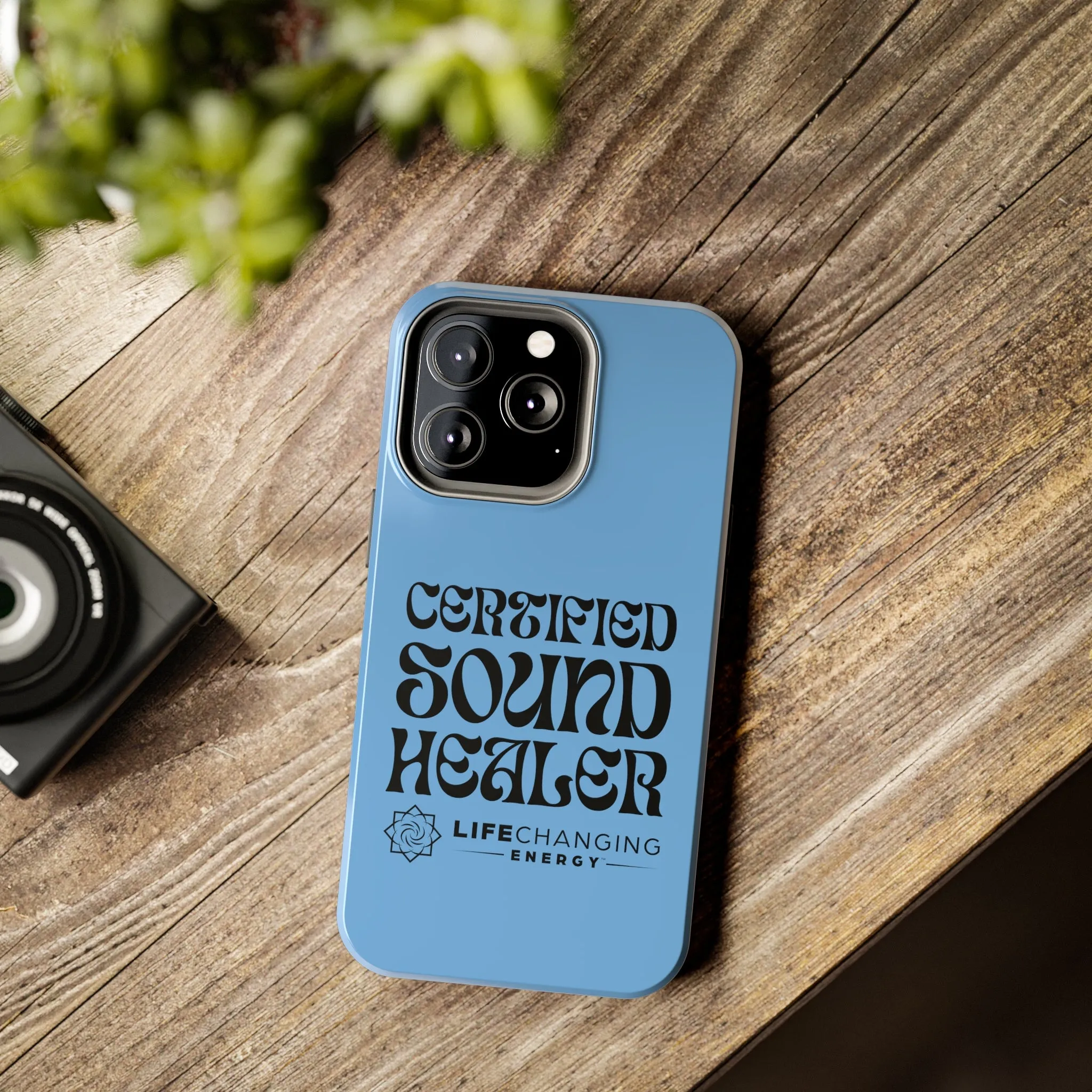 Certified Sound Healer Phone Case - Blue