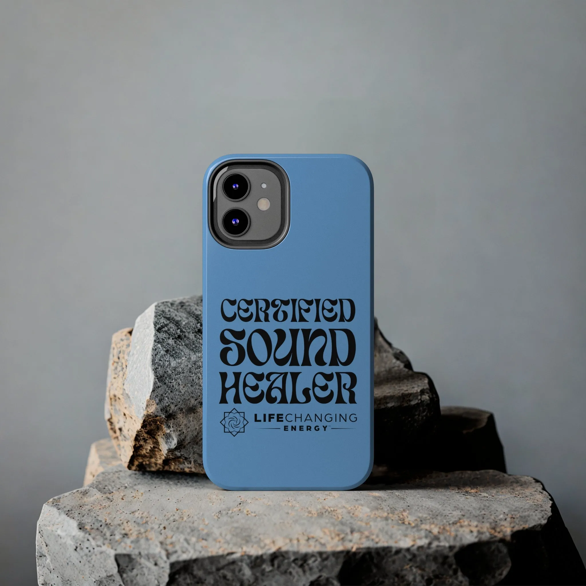 Certified Sound Healer Phone Case - Blue