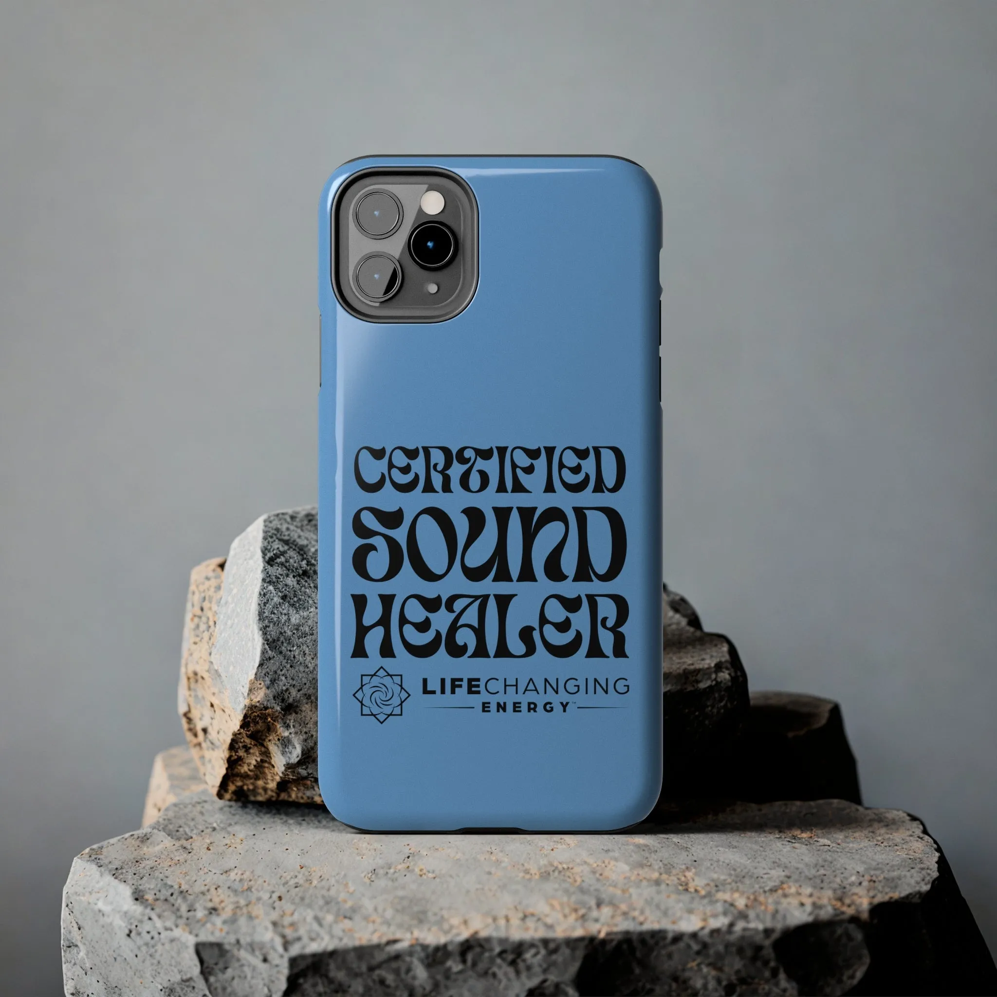 Certified Sound Healer Phone Case - Blue