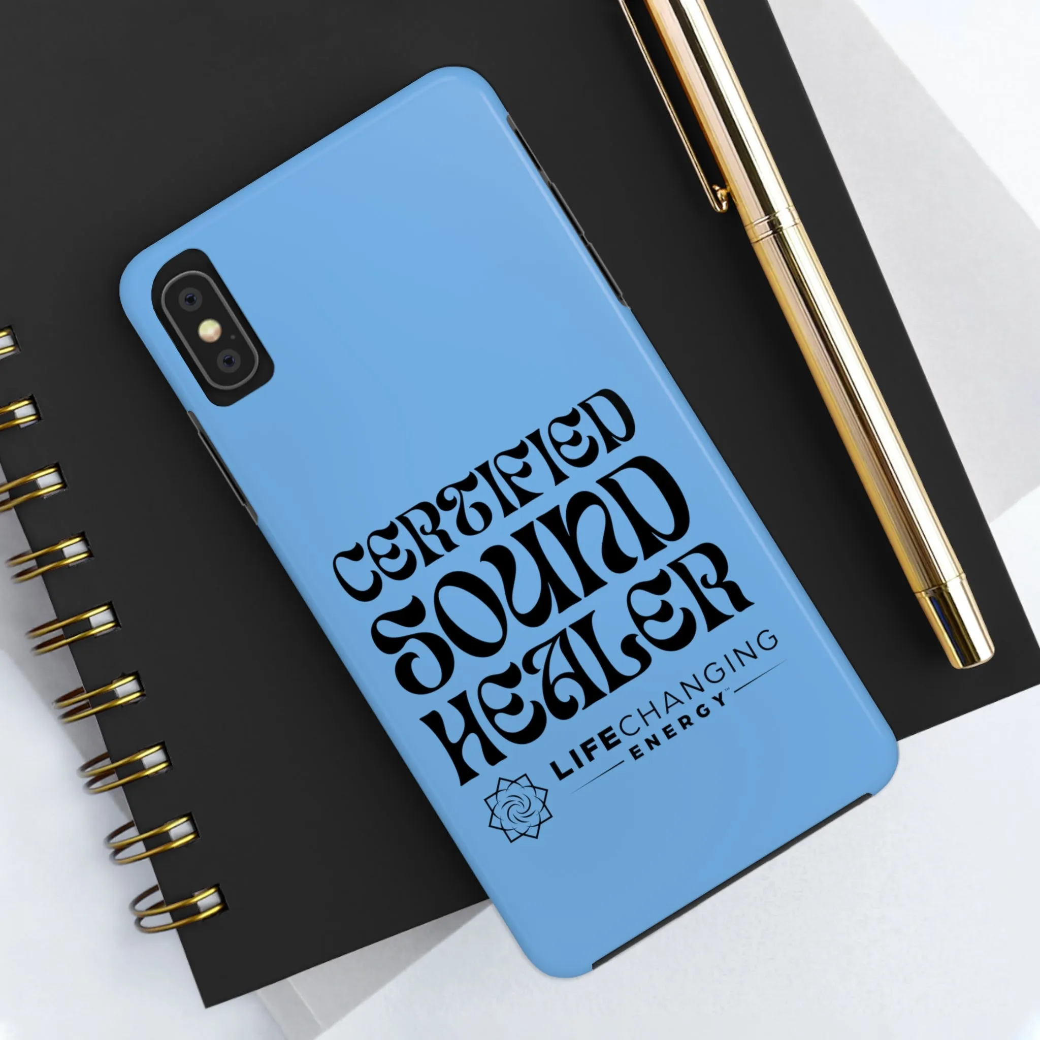 Certified Sound Healer Phone Case - Blue