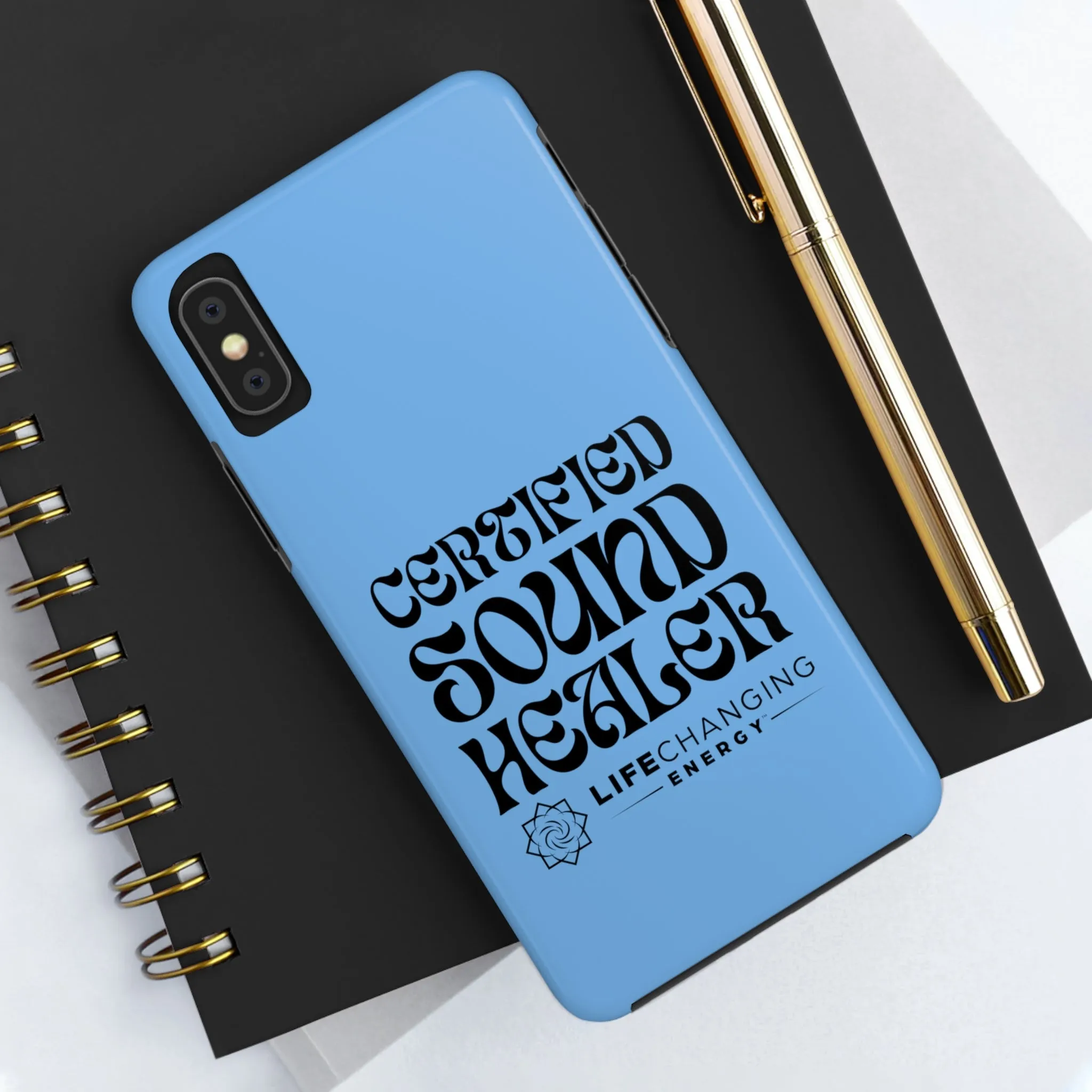 Certified Sound Healer Phone Case - Blue