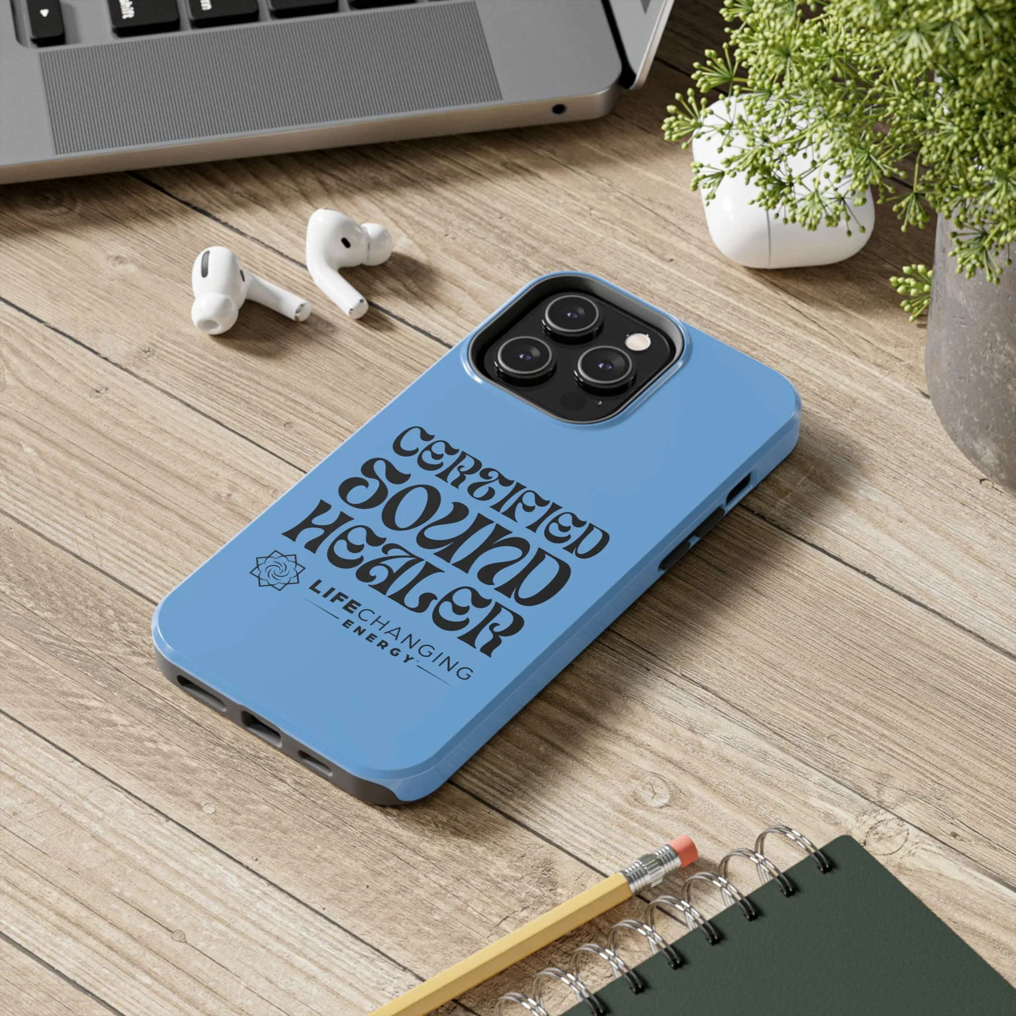 Certified Sound Healer Phone Case - Blue