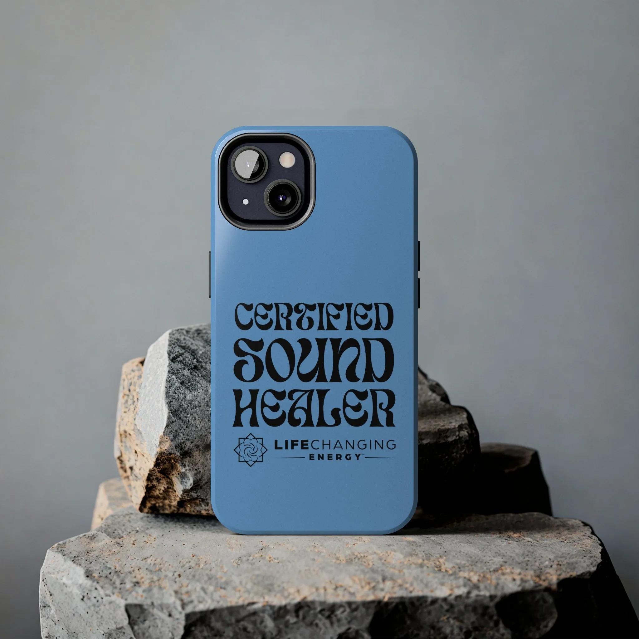 Certified Sound Healer Phone Case - Blue