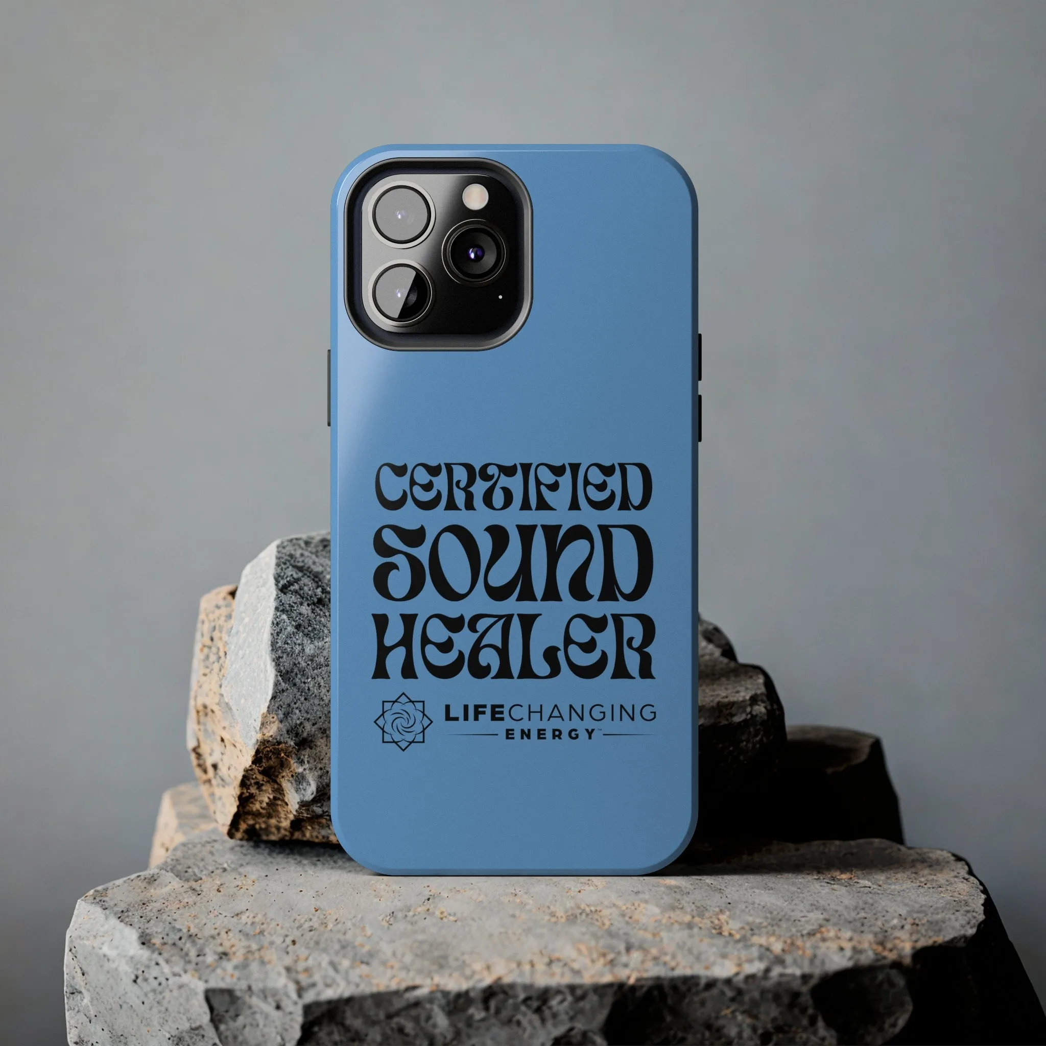 Certified Sound Healer Phone Case - Blue